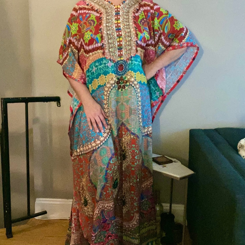 Extemely comfortabke print kaftan